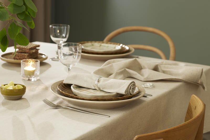 Lindis tekstilserviett 45x45 2pk beige