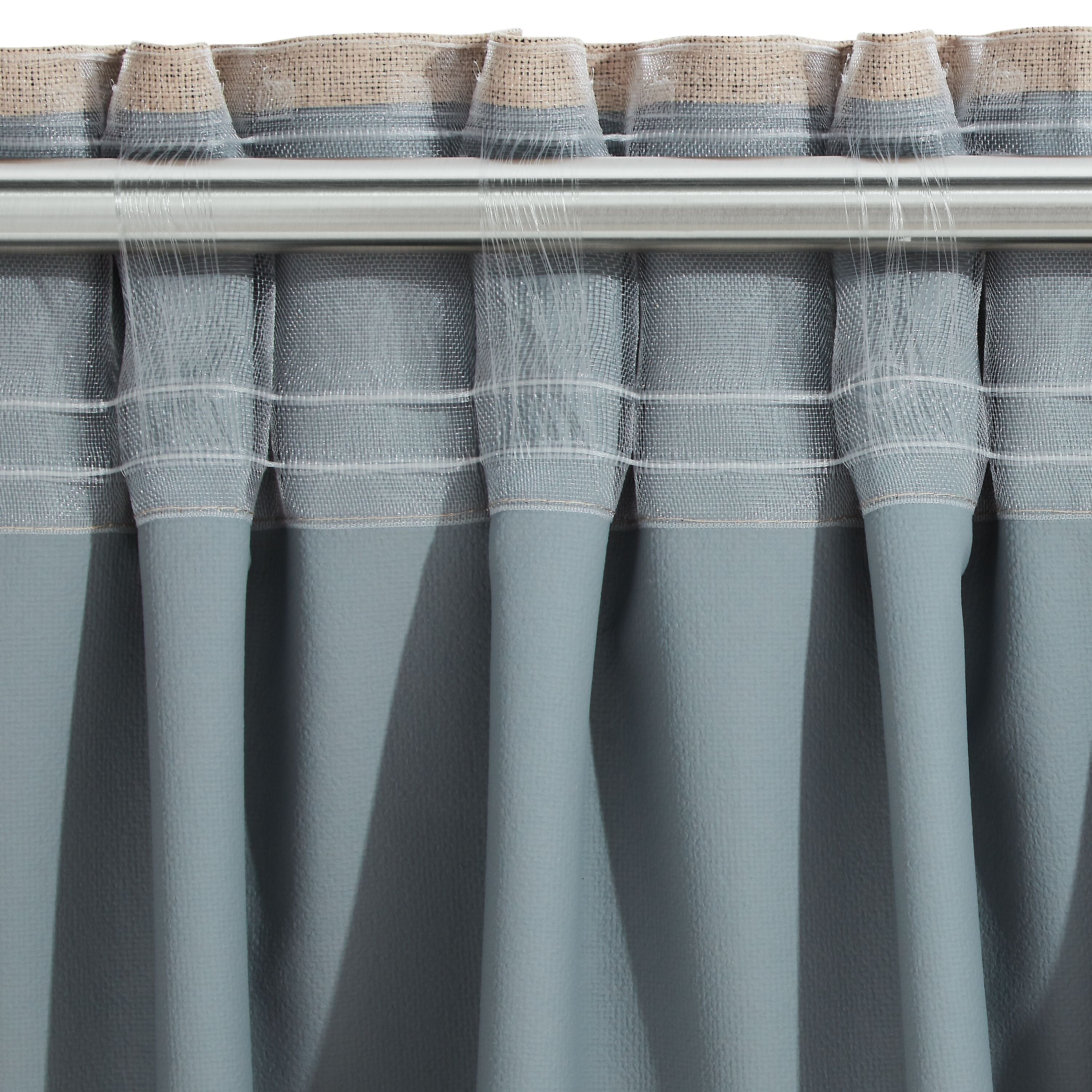 VASCO Fertigvorhang lichtdicht - Beige / B: 150.0 cm x H: 270.0 cm