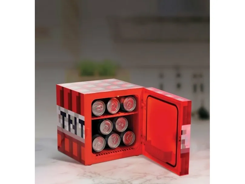 UKON!C - MINECRAFT TNT BLOCK, MINI FRIDGE 6.7L