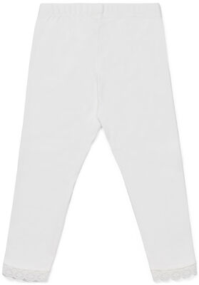Petite Chérie Atelier Amandine Leggings 2-Pack, Pink/White