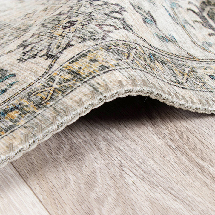 Vintage vloerkleed - Lago Grijs | Hoge kwaliteit