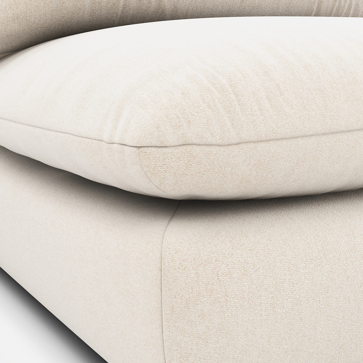 LA REDOUTE INTERIEURS<br>Sofá modular em poliéster mesclado, Malo