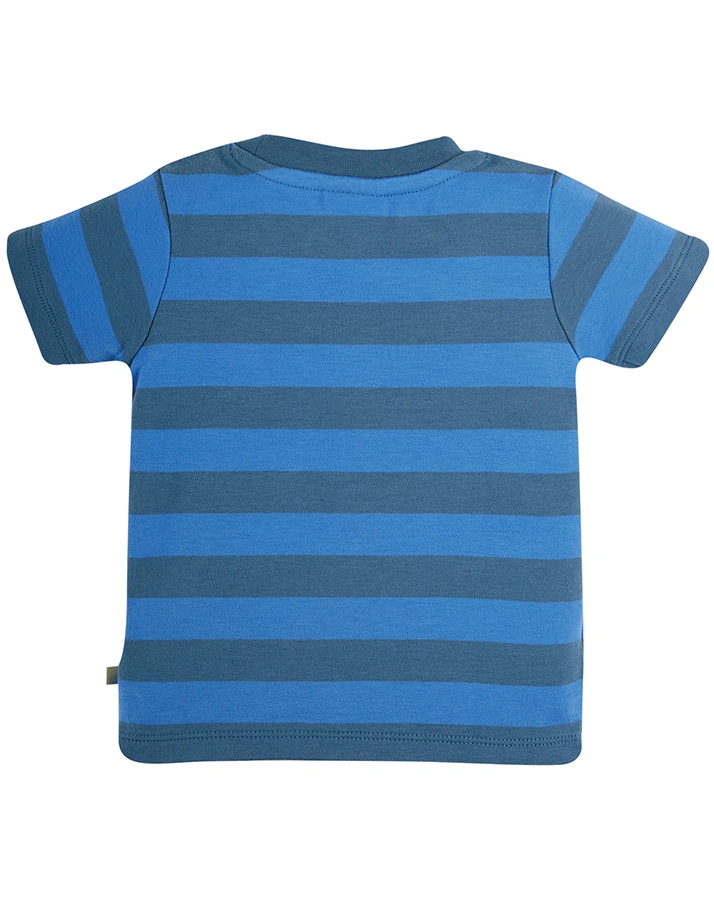 T-Shirt EASY ON – TRACTOR gestreift in blau