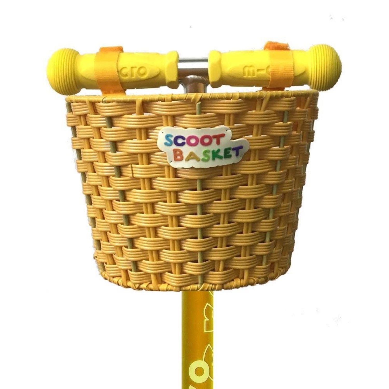 Micro Step | Scoot 'n Pull | Stepmandje | Geel