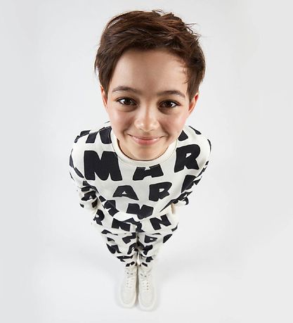 Marni Sweatshirt - Off-White m. AOP-Logo