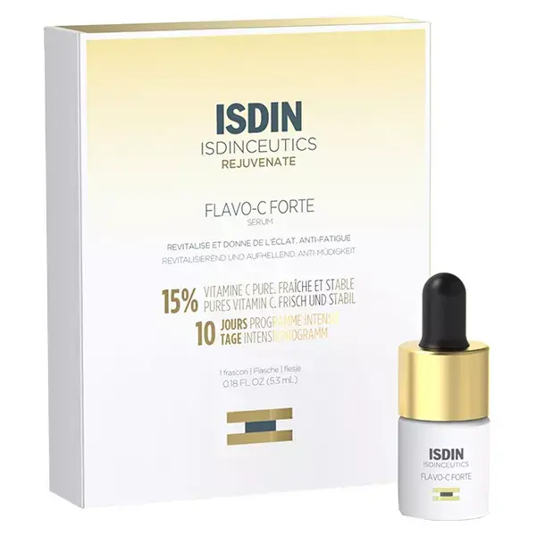 ISDIN Isdinceutics Flavo-C Forte Sérum Facial Iluminador Vitamina C 5,3ml