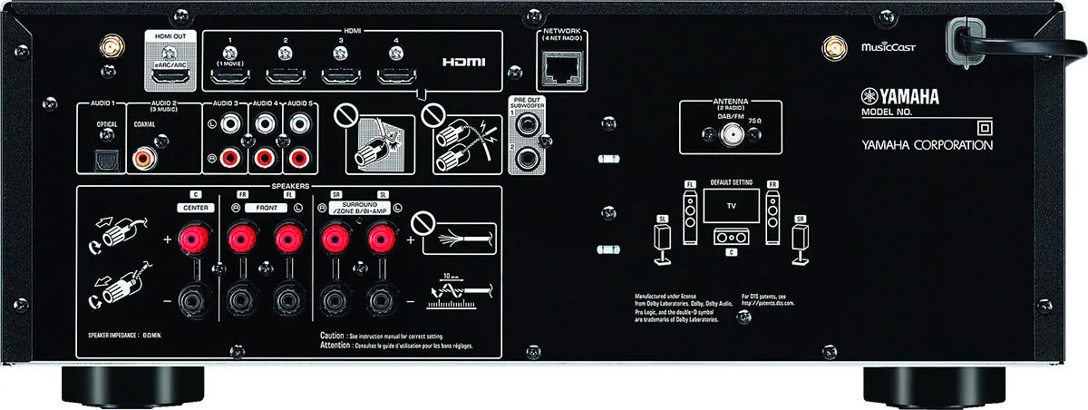 Yamaha RX-V4A Amplis home-cinéma