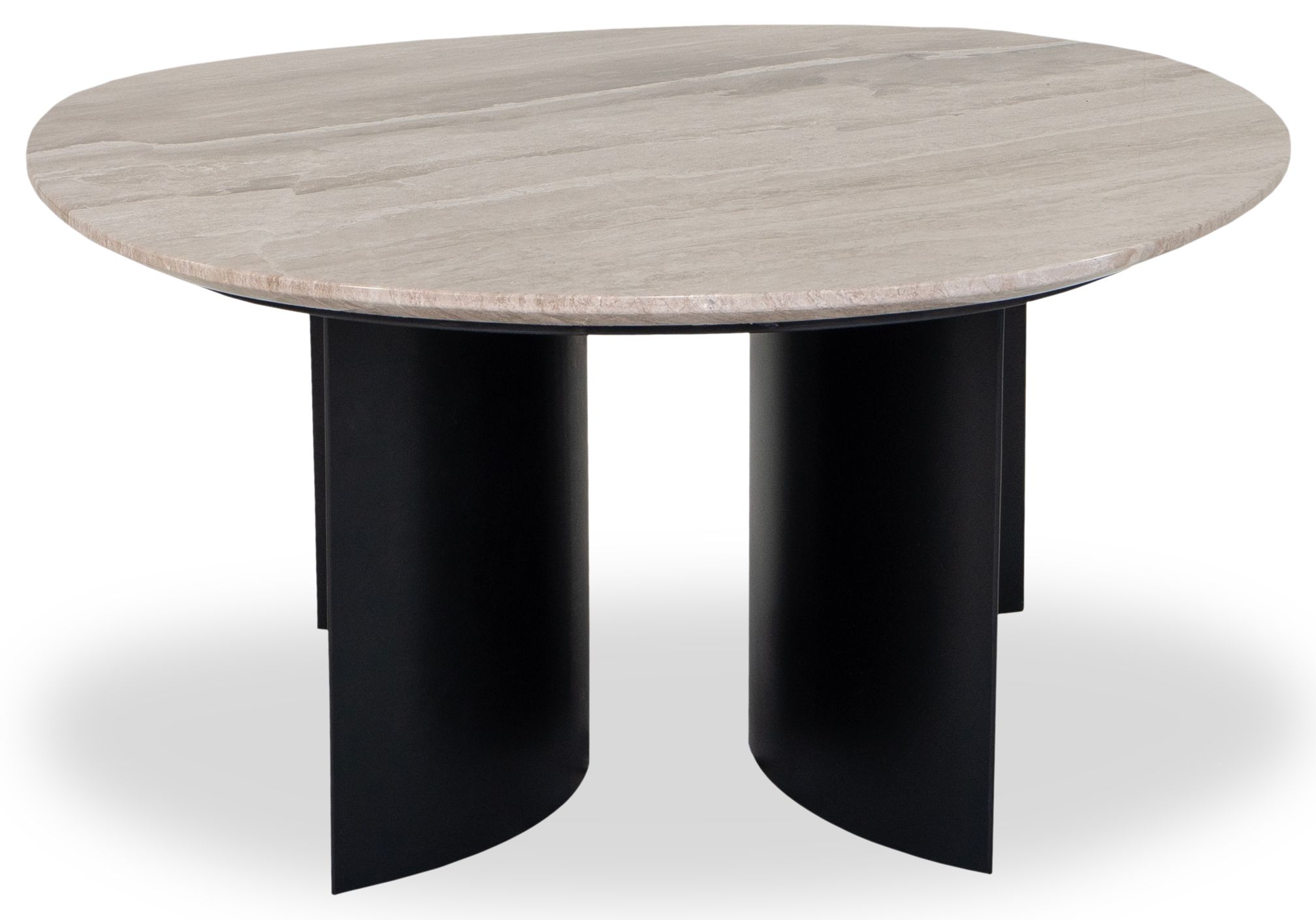 Salontafel hoog Ovato B100 x D85 x H38 cm