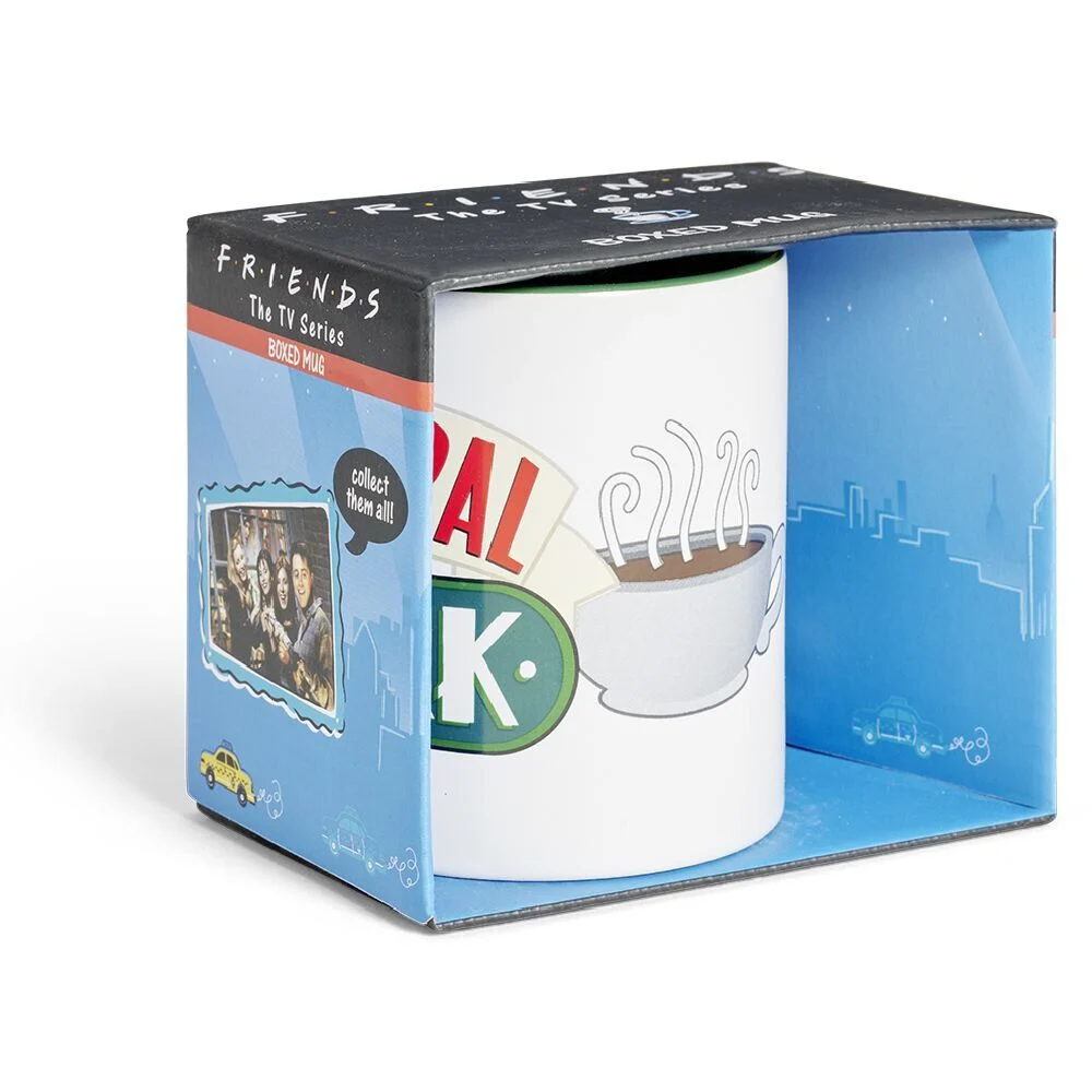Mug Friends Central Perk blanc et vert 315ml