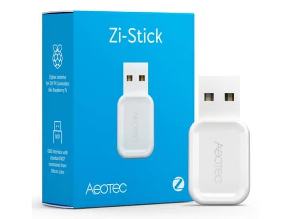 Aeotec Z-Stick, Håndholdt, Koblet med ledninger (ikke trådløs), Trådløs, ZigBee, 868.42 MHz, 200 m