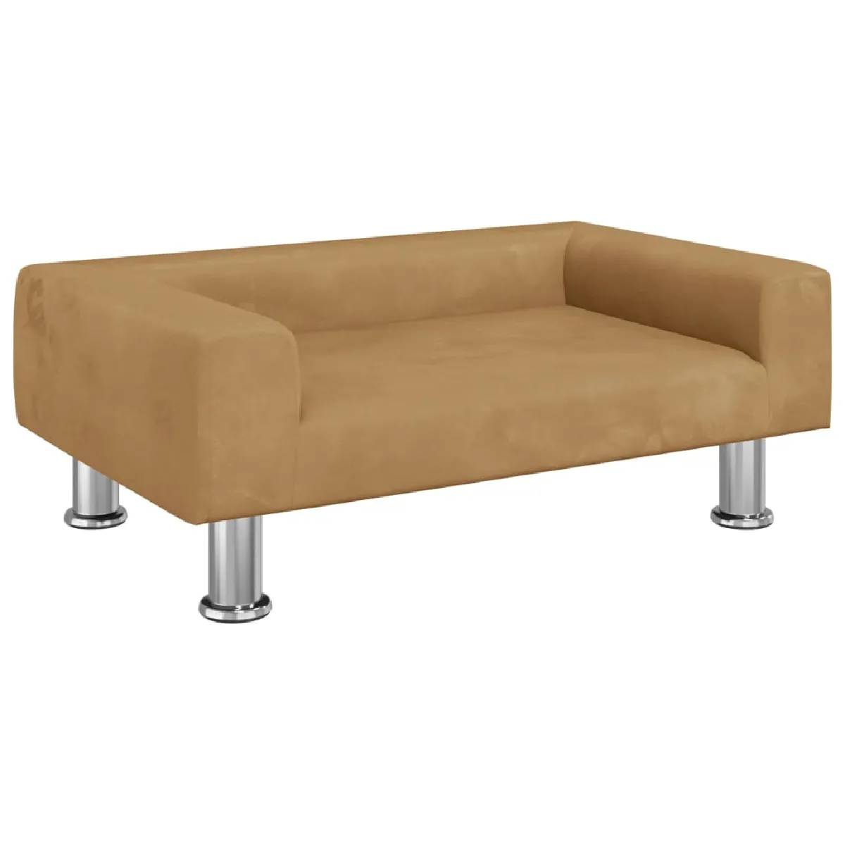 vidaXL Canapé enfant - Marron