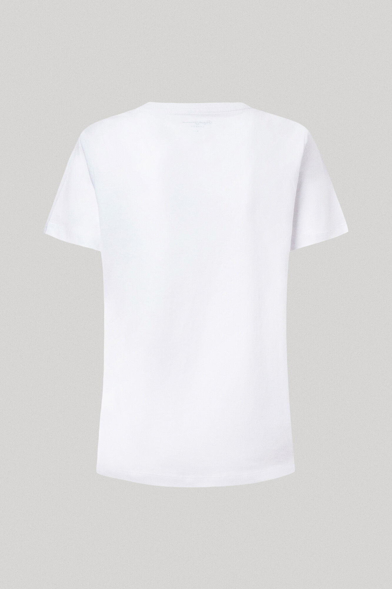 Camiseta com estampa de logotipo