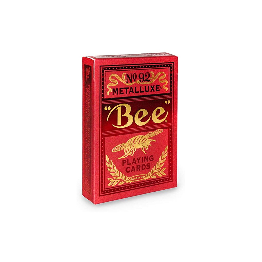 Bicycle - Bee Red Metalluxe