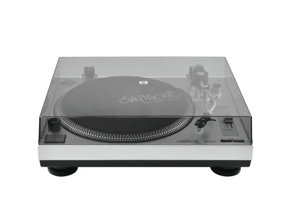 Omnitronic BD-1350, Bæltedrevet DJ pladespiller, 33 1/3,45 rpm, -10 - 10%, 0,24%, Vejledning, 50 dB