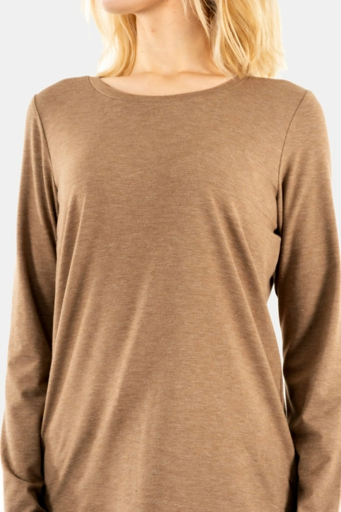 tee shirt manches longues ichi rebel 181017 caribou