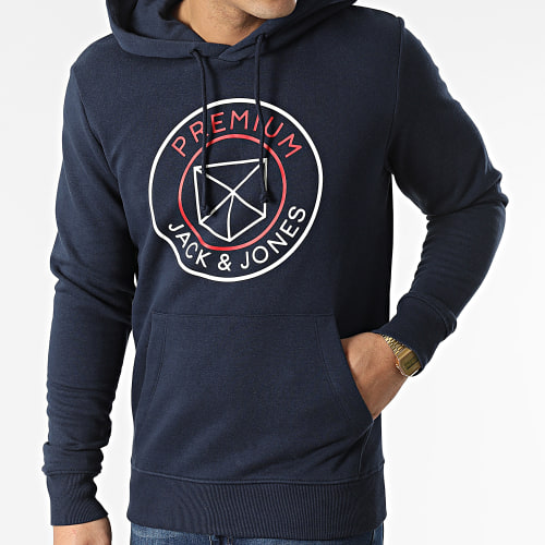 Sweat Capuche Blabranson Bleu Marine