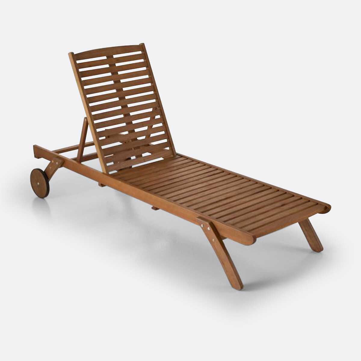 LA REDOUTE INTERIEURS<br>Espreguiçadeira de eucalipto, Jardim