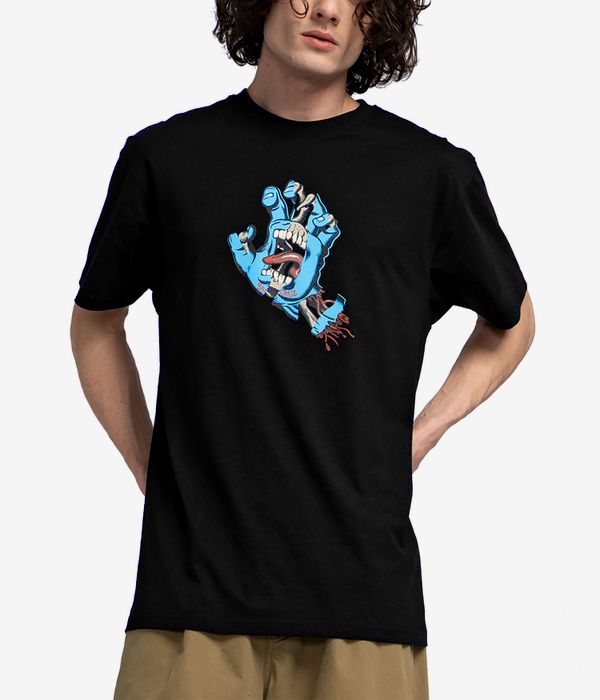 Santa Cruz Torn Hand T-Shirt (black)