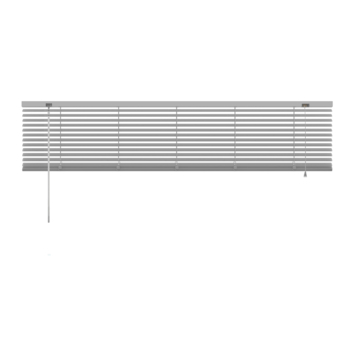 GAMMA aluminum jaloezie 25 mm zilver (kleurnr. 221) 220x180 cm (bxh)