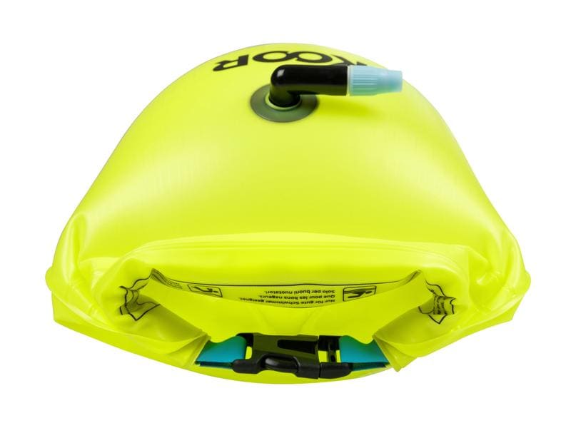 KOOR Schwimmboje Booa Giallo 15 l Dry Bag und Schwimmboje in einem