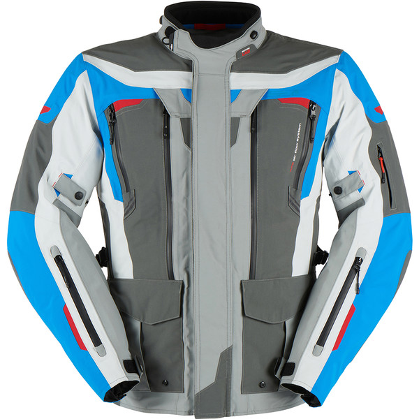 Furygan - Veste Voyager 3C Gris Clair / Anthracite / Bleu
