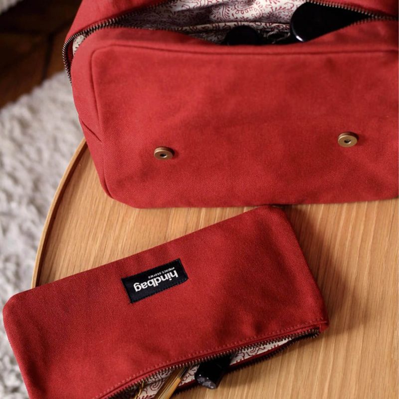 Trousse de toilette Alix 25 cm Terracotta