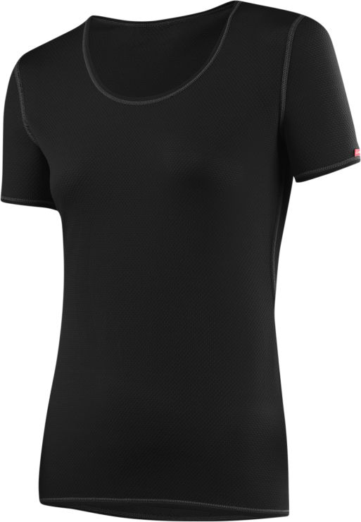 LöfflerShirt KA Transtex Light - schwarz