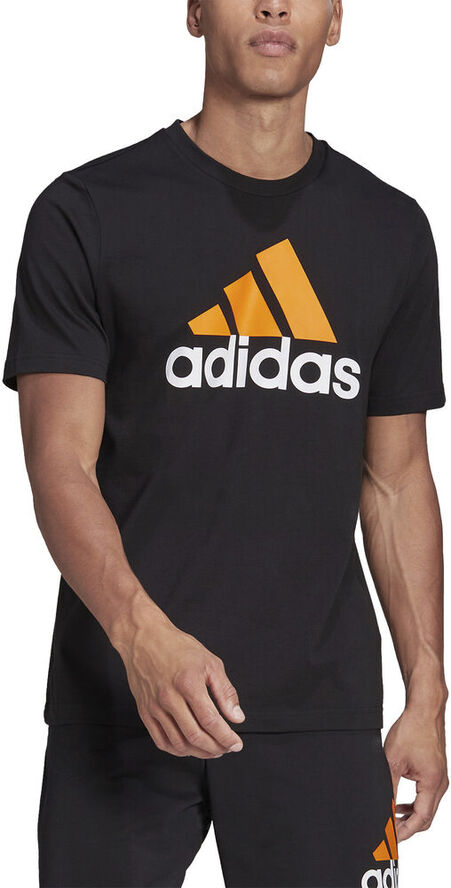 adidas Essentials Big Logo T-shirt Sort