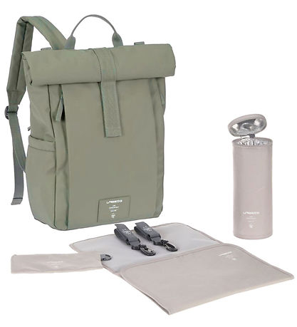 L?ssig Pusletaske - GRE Rolltop Up Backpack - Sølver Green