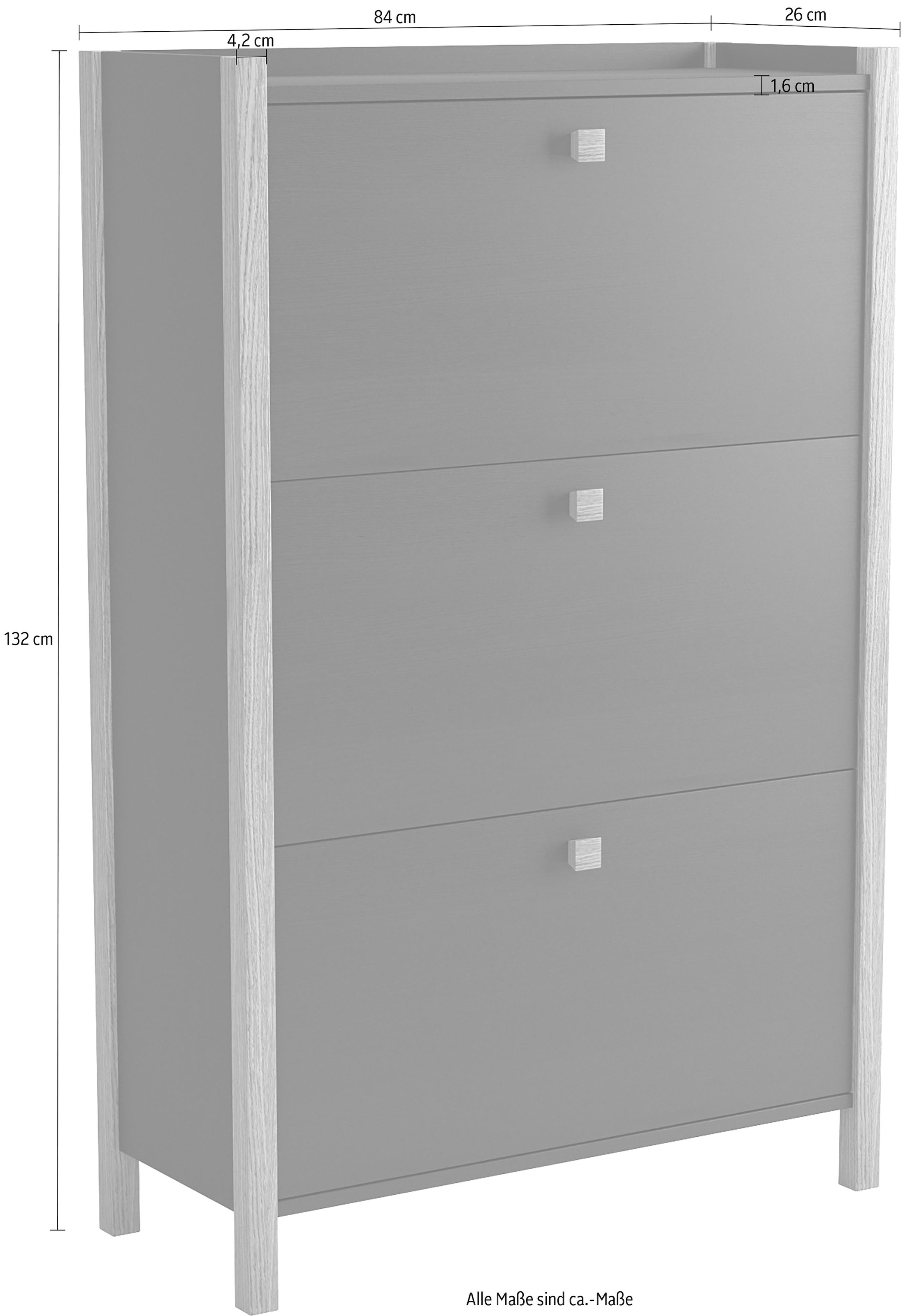Woodman Schuhkommode »Charis« Breite 84 cm,  im schlichten skandinavischen Design, FSC®