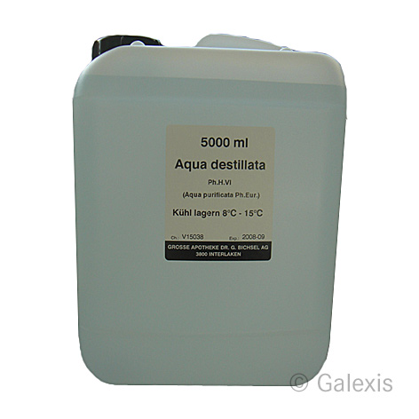 Bichsel Aqua purificata liq unsteril PhEur 5 lt