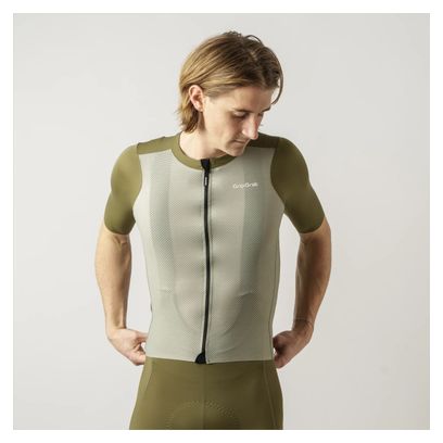 Maillot Manches Courtes GripGrab Climber Vert