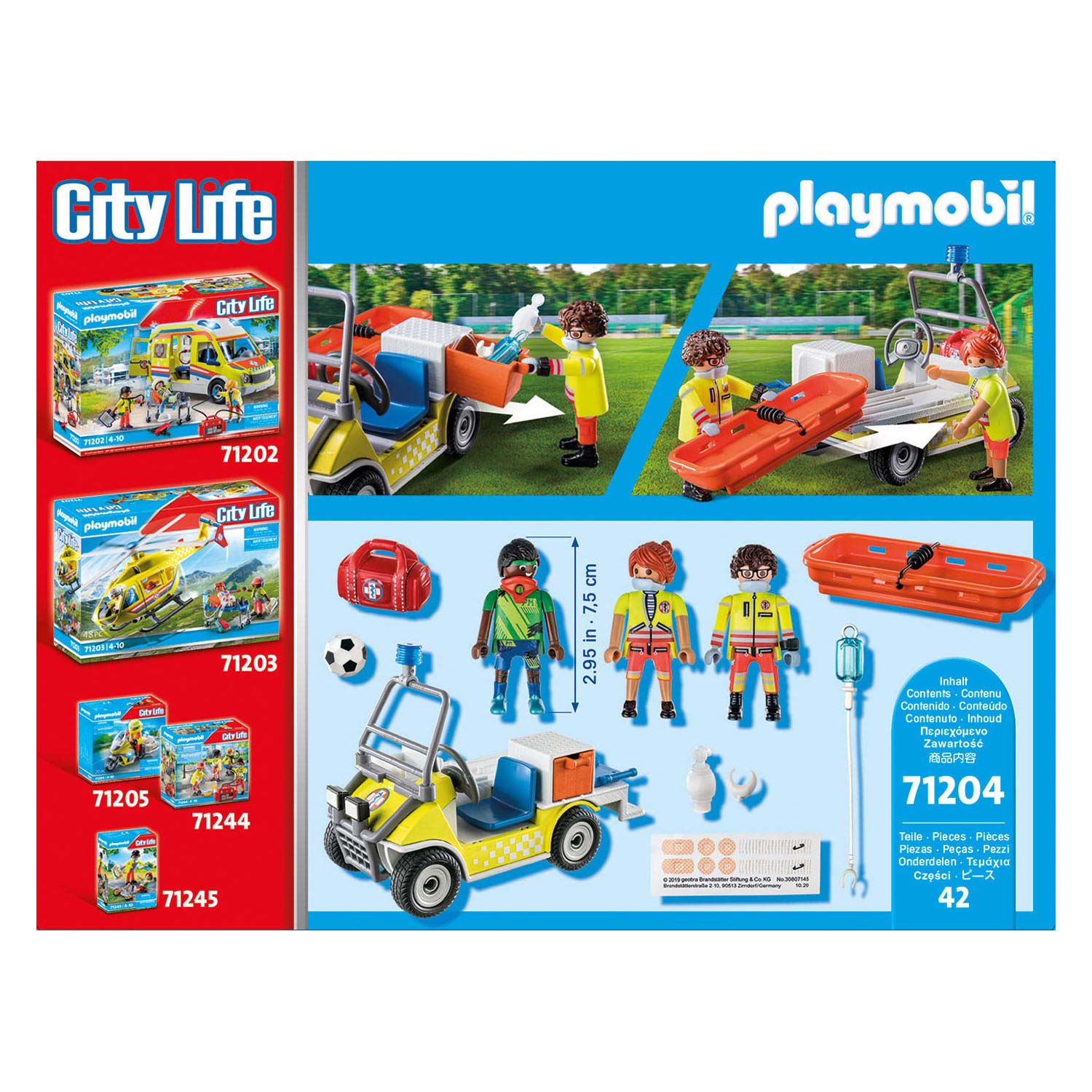 Playmobil City Life Reddingswagen - 71204