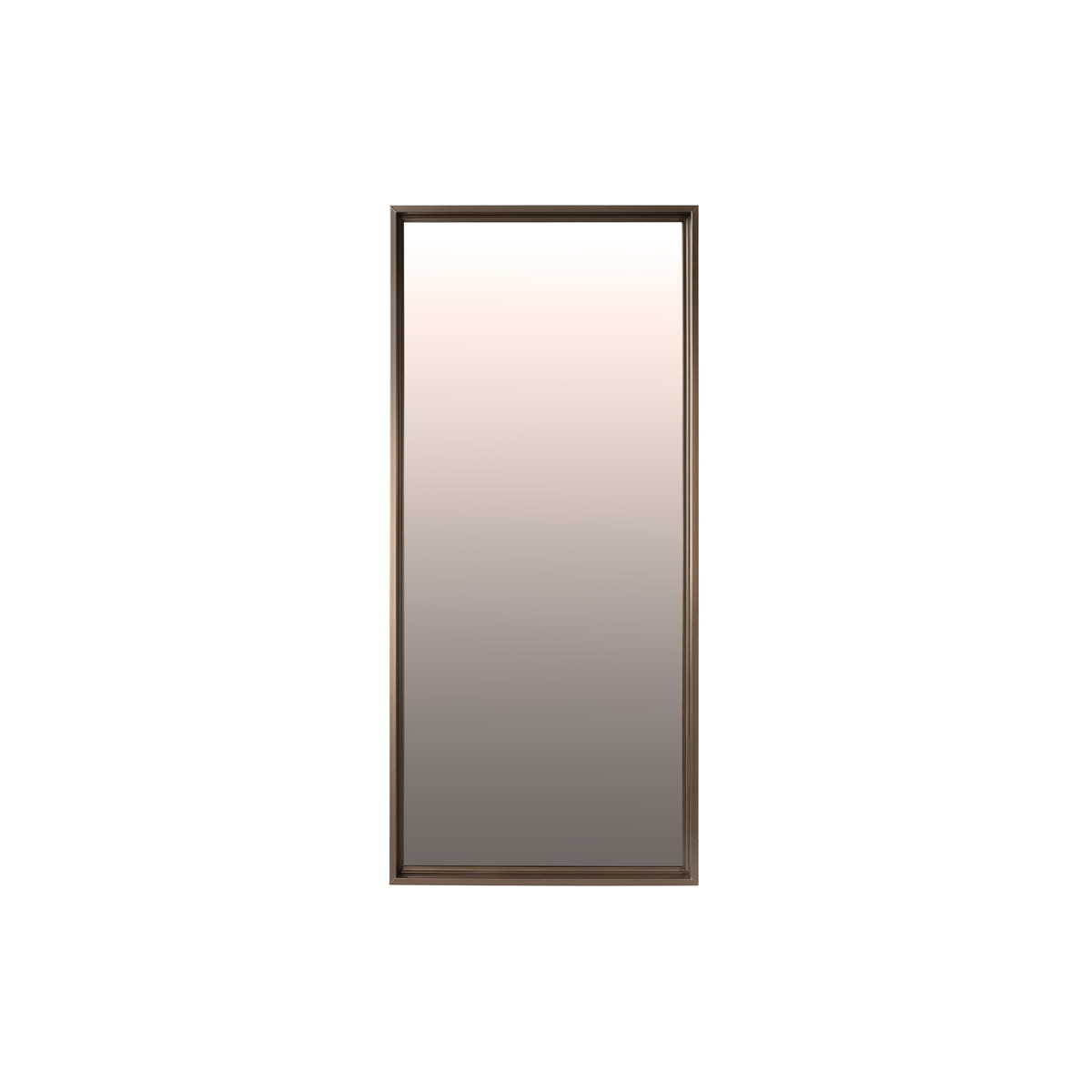 Spiegel New York bruin frame brons glas 80x180 cm