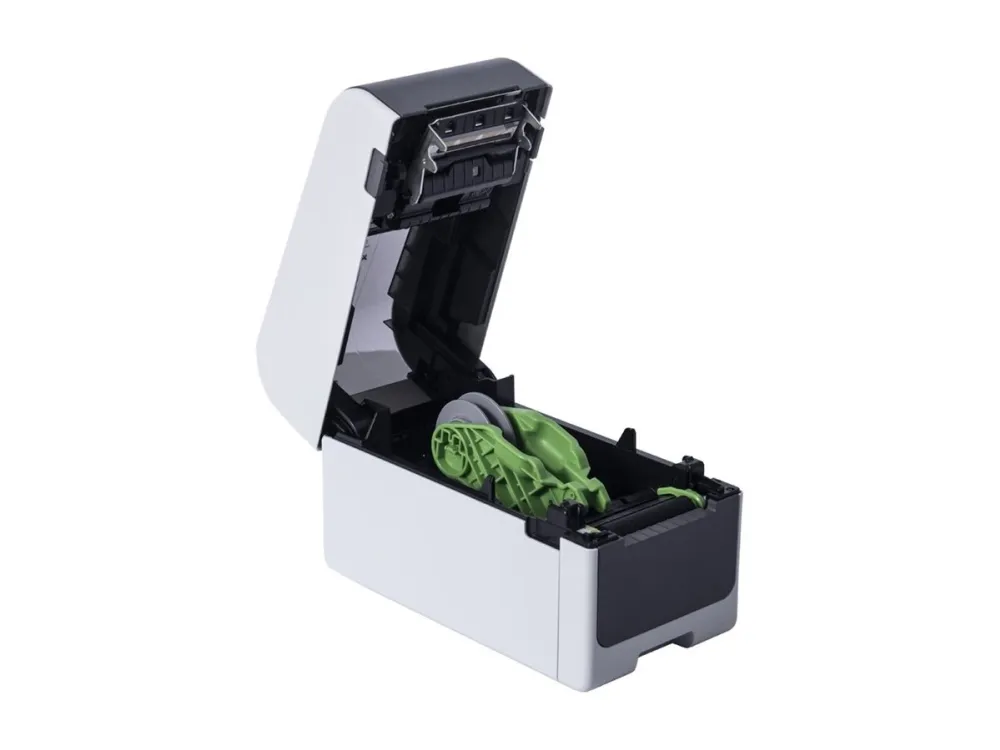 Brother TD-2350D203 - Mærkat/kvitteringsprinter - S/H - direkte termisk - Rulle (6,3 cm) - 203 dpi - op til 152.4 mm/sek. - Wi-Fi(n), Bluetooth 5.2, LAN, USB 2.0, USB vært