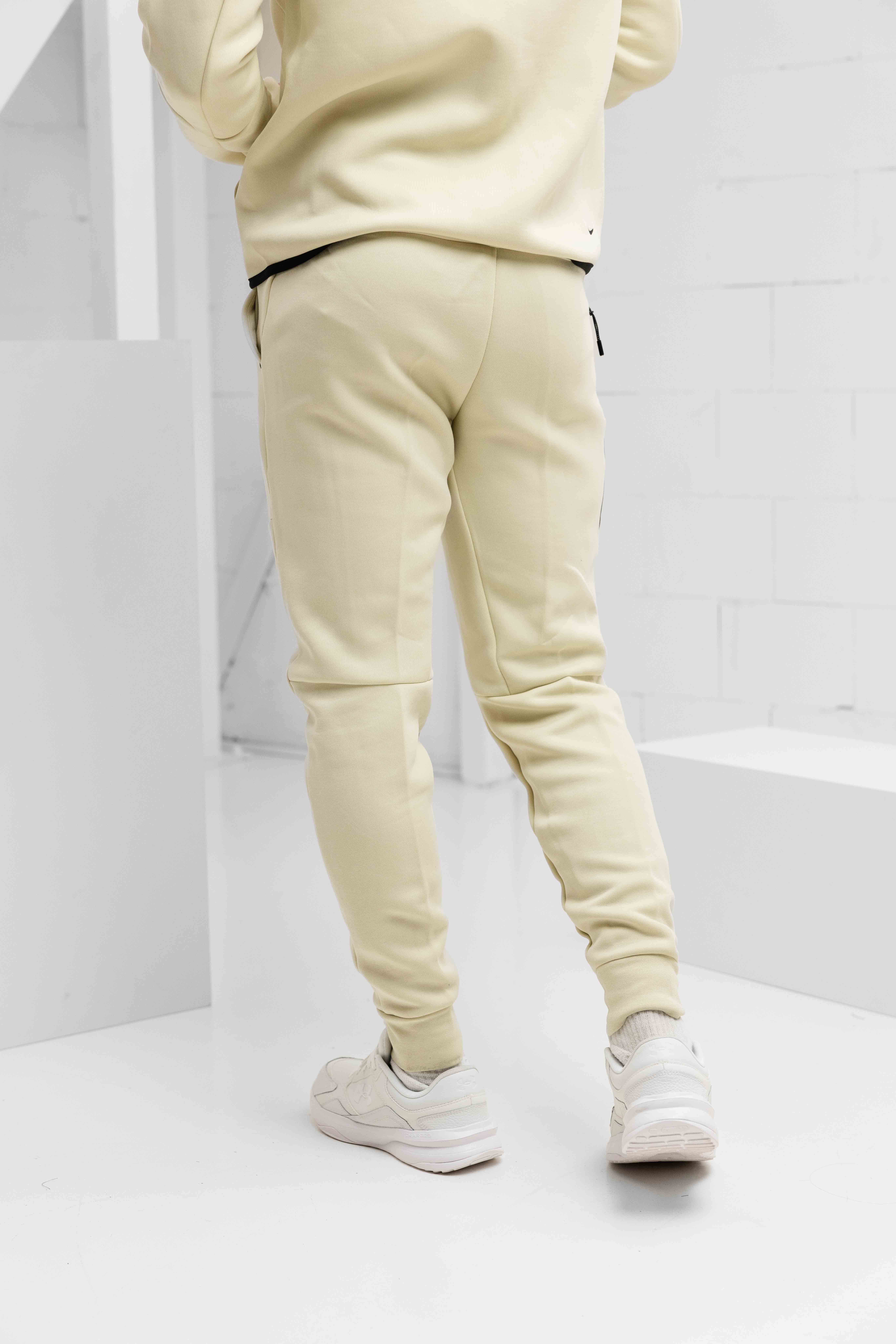 Nike Tech Fleece Trainingspak Heren Beige