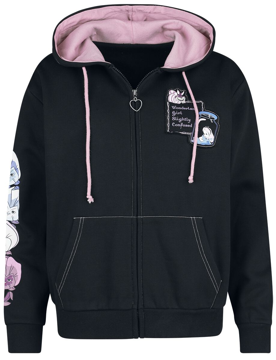 Always Curious | Alice Au Pays Des Merveilles Sweat-shirt zippé à capuche
