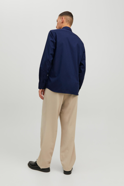 Jack & Jones blauwe heren overhemd
