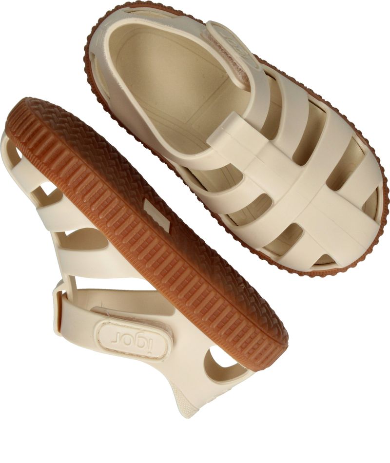 Igor Caramelo Sandalen Beige Meisjes Jongens