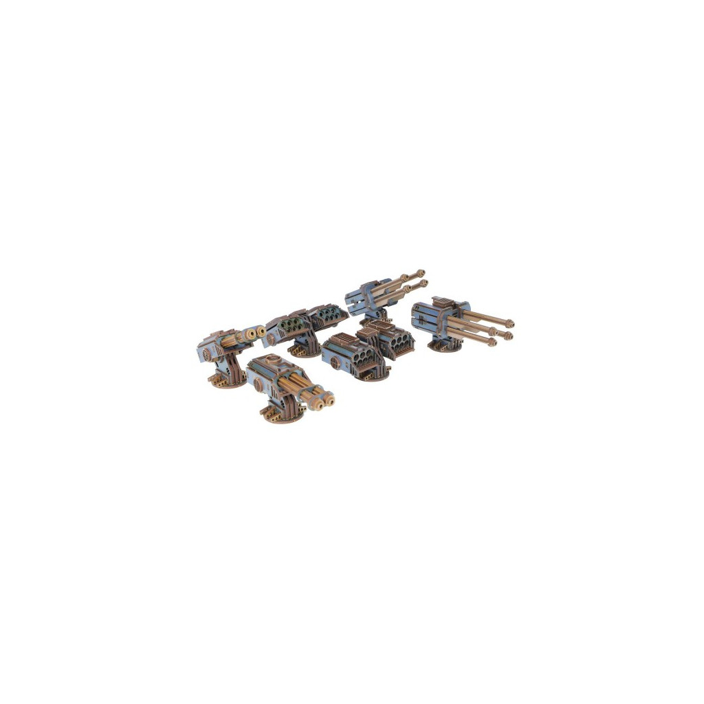Defence Lines - Defensive Weapon Battery (Blue)