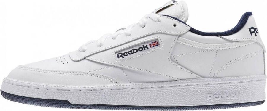 Reebok Classics Club C 85 leren sneakers wit donkerblauw