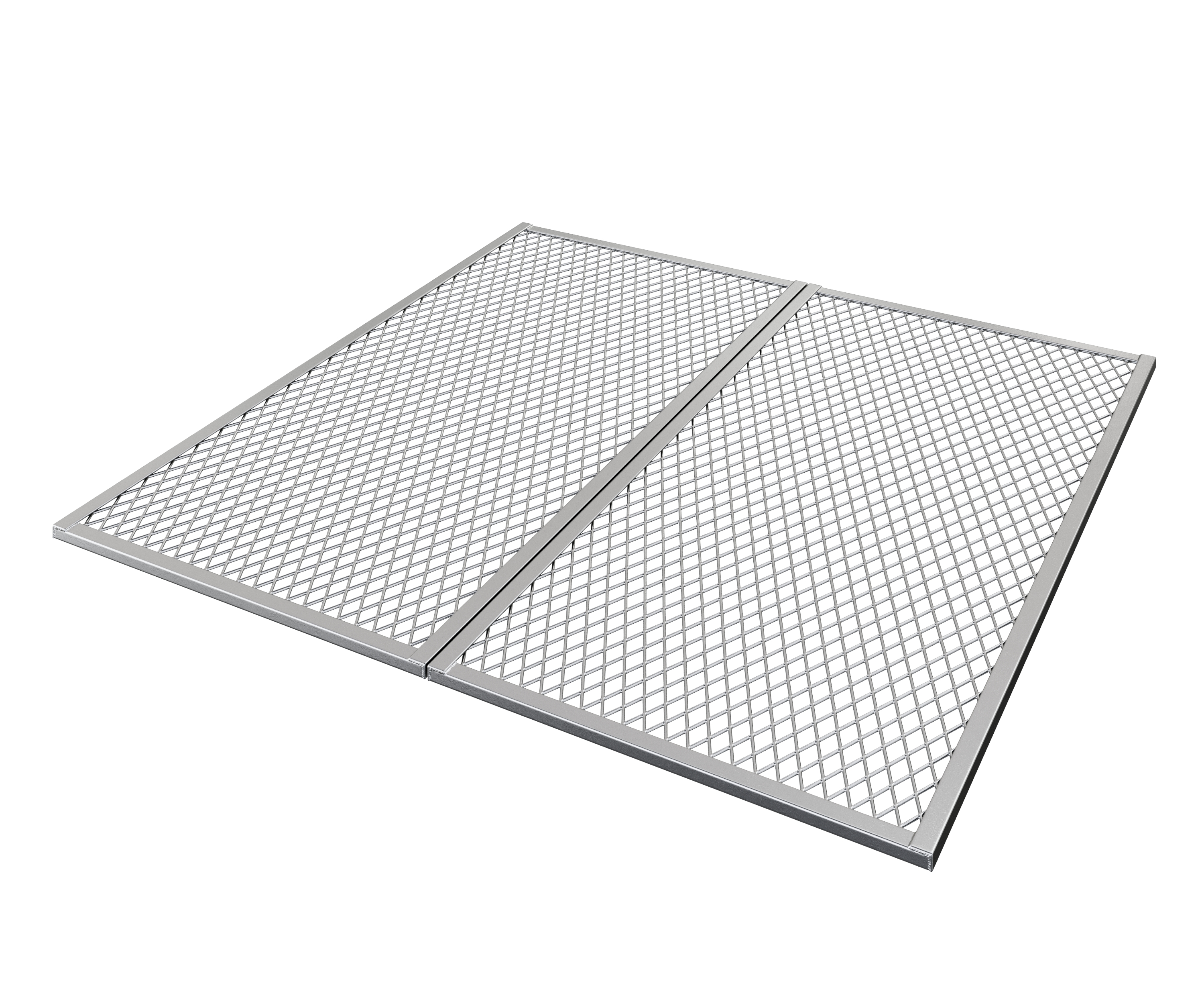 Deckel / Boden für Komposter Metall 100 x 100 cm