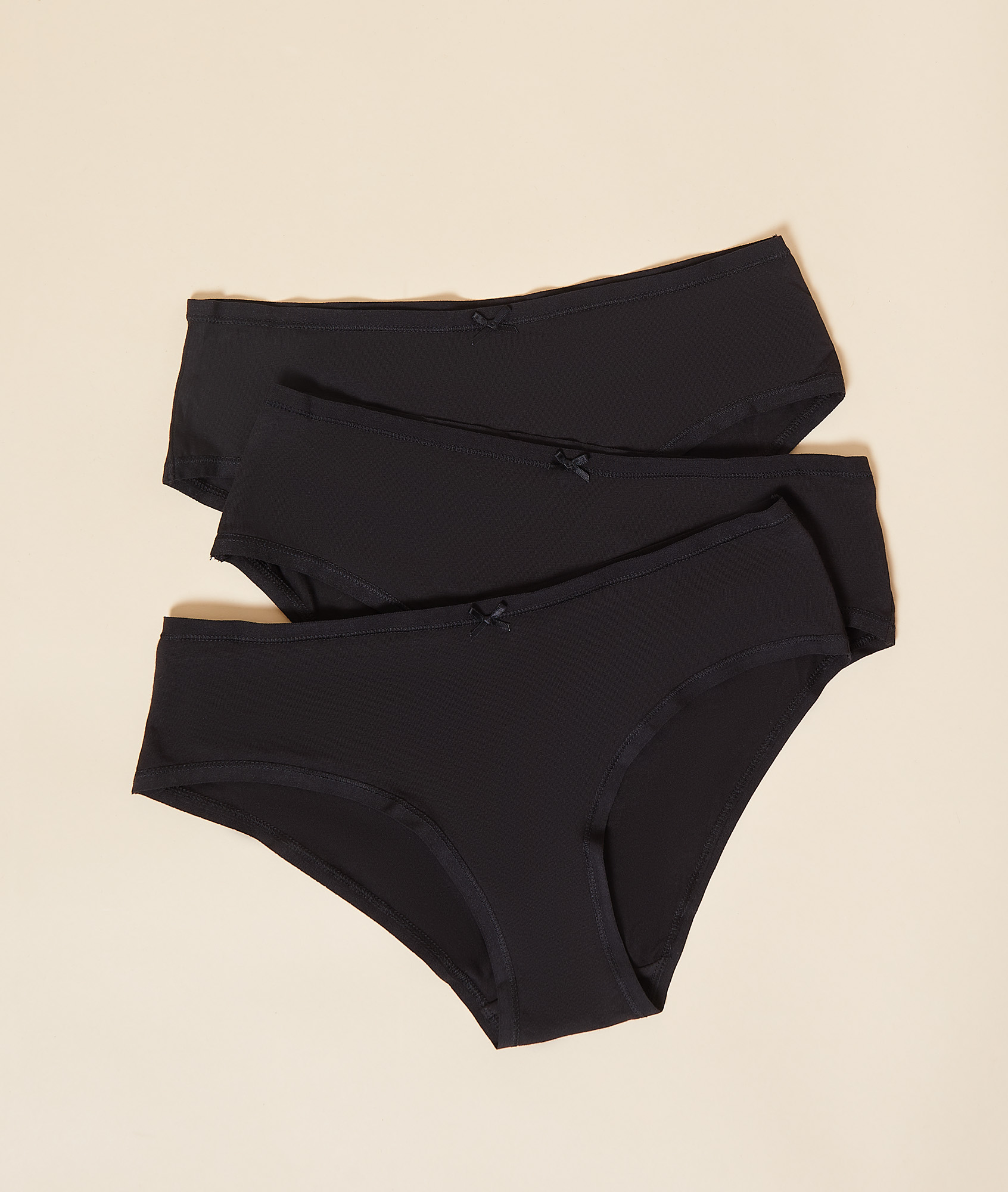 Lot de 3 shortys en coton biologique
