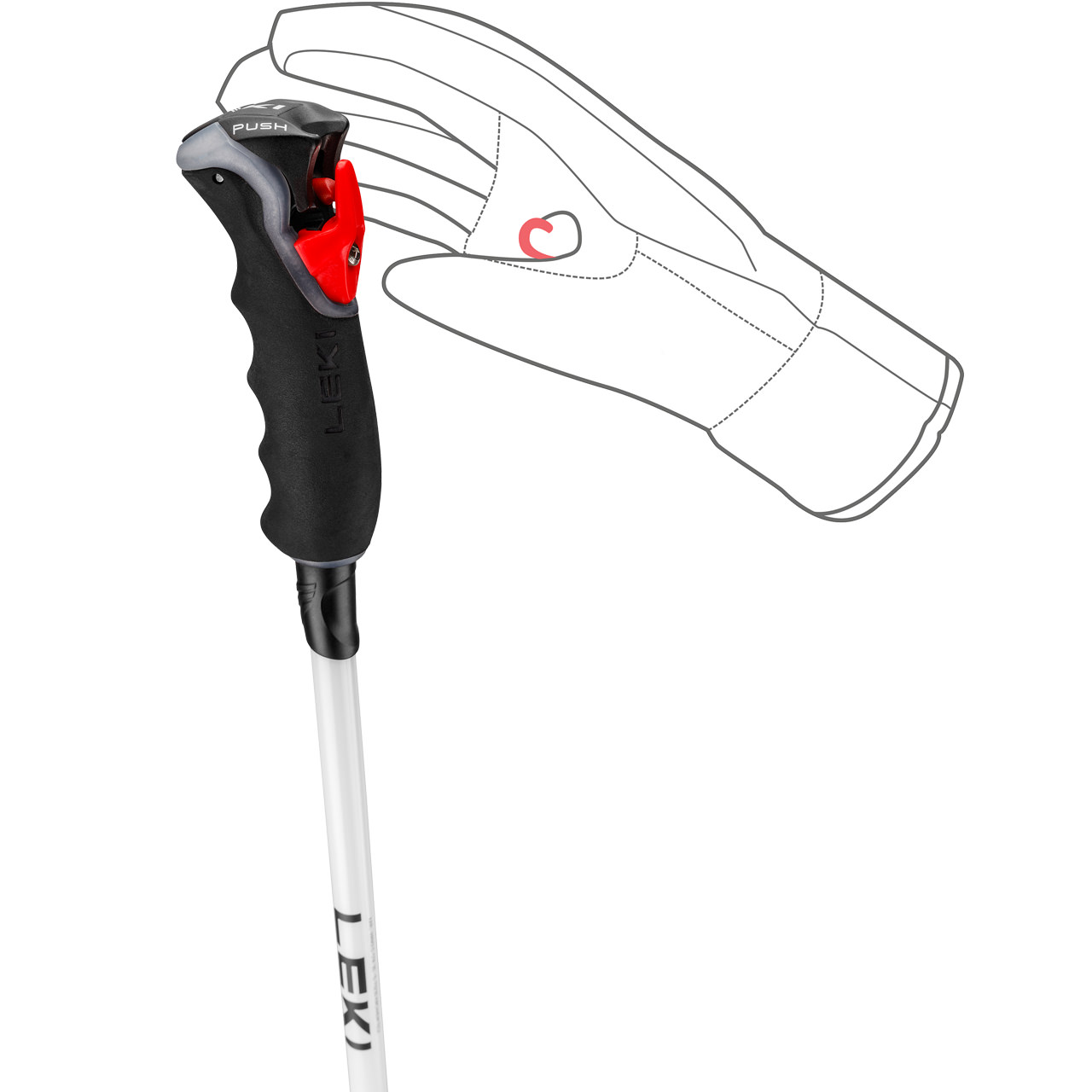 Leki Carbon 14 3D Women naturalcarbon/white/gold | Leki Alpin Skistöcke | Leki | L | MARKEN | XSPO