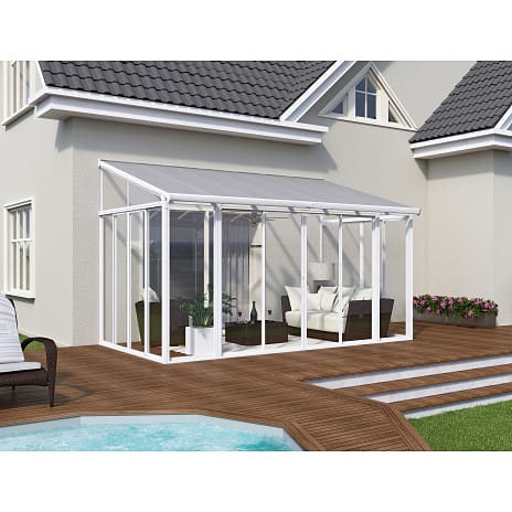 Palram - Canopia Sanremo udestue 3x4,25 m - hvid