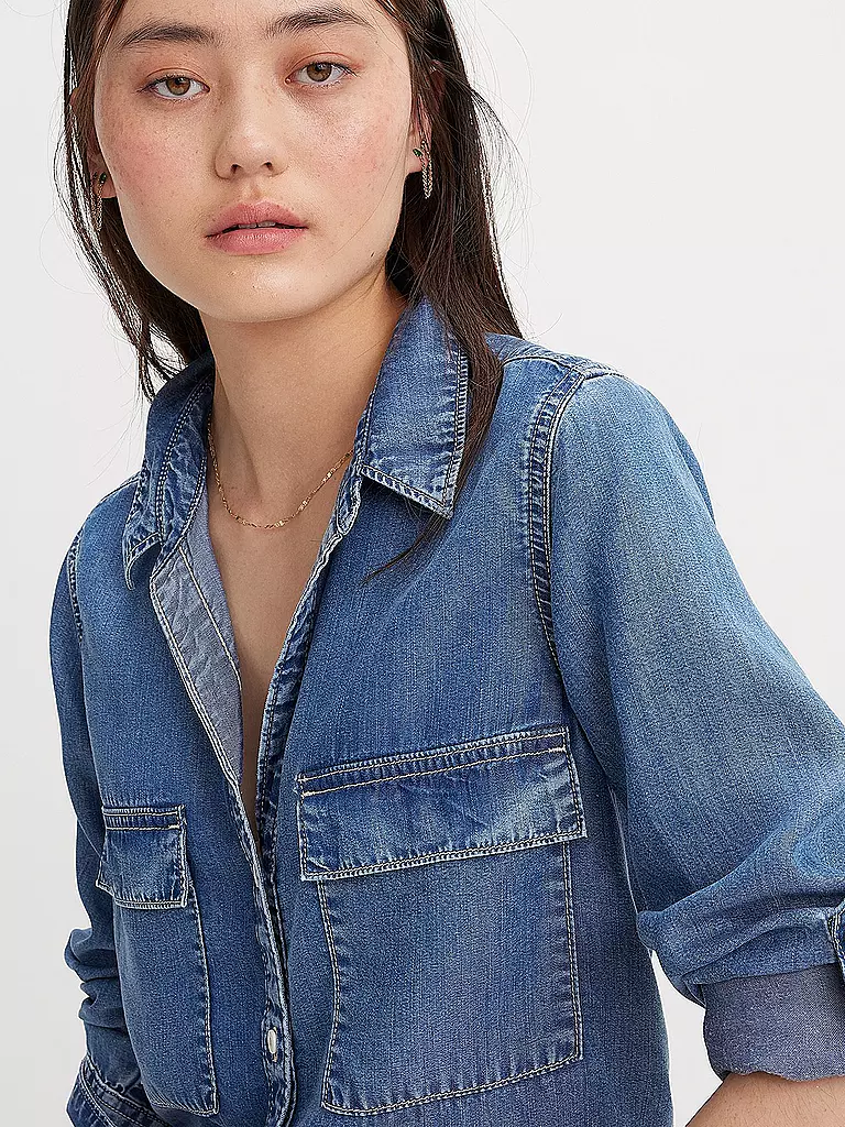 LEVI'S® Jeansbluse DOREEN blau