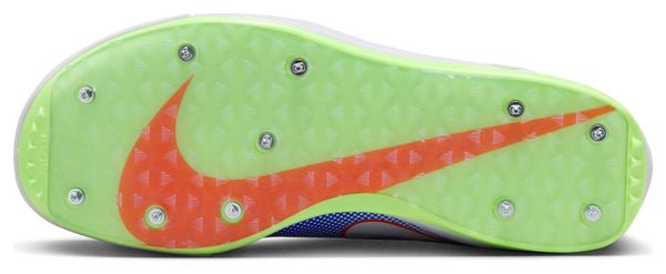 Chaussures Athlétisme Nike Zoom Javelin Elite 3 Blanc Bleu Unisexe