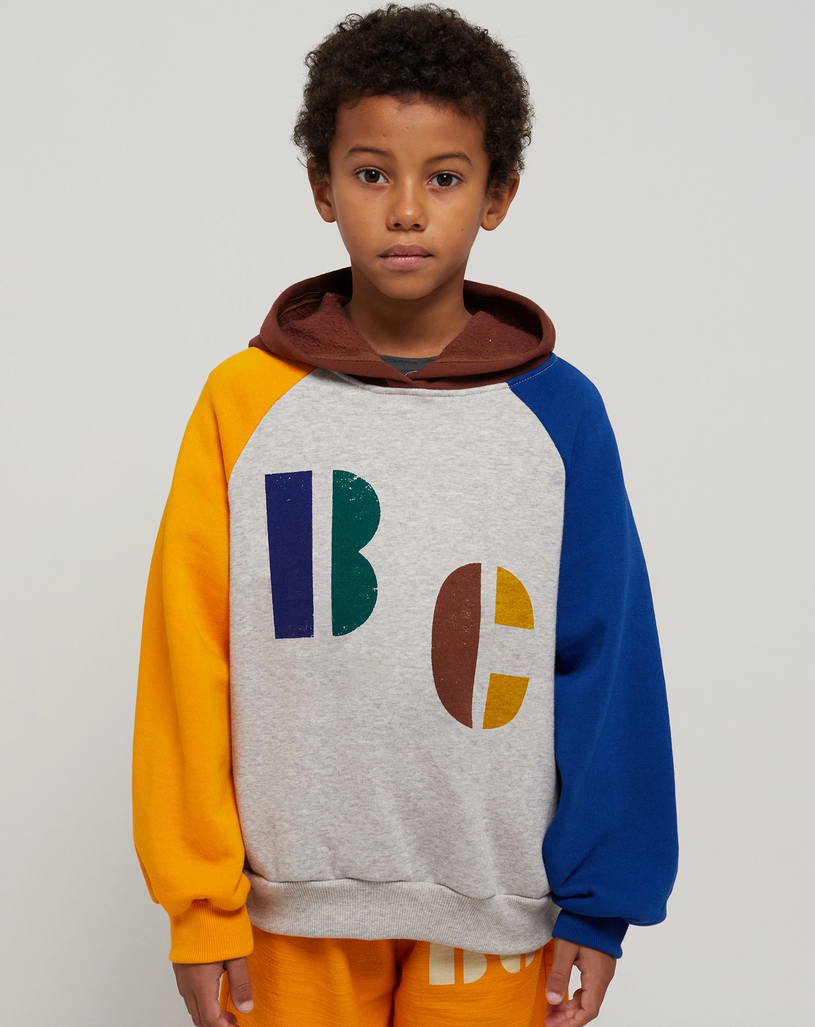 Kapuzen-Sweatshirt MULTICOLOR B.C. in bunt