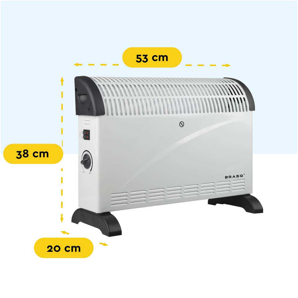 BRASQ CH300 elektrische convectorkachel - White
