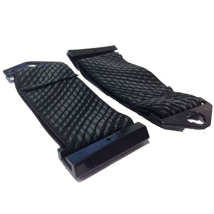 Masque Shark KIT ELASTIQUE - RAW/DRAK - Noir
